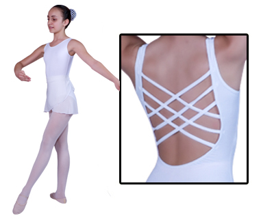 Body Danza Classica in Cotone Triple Body Danza Classica in Cotone Triple